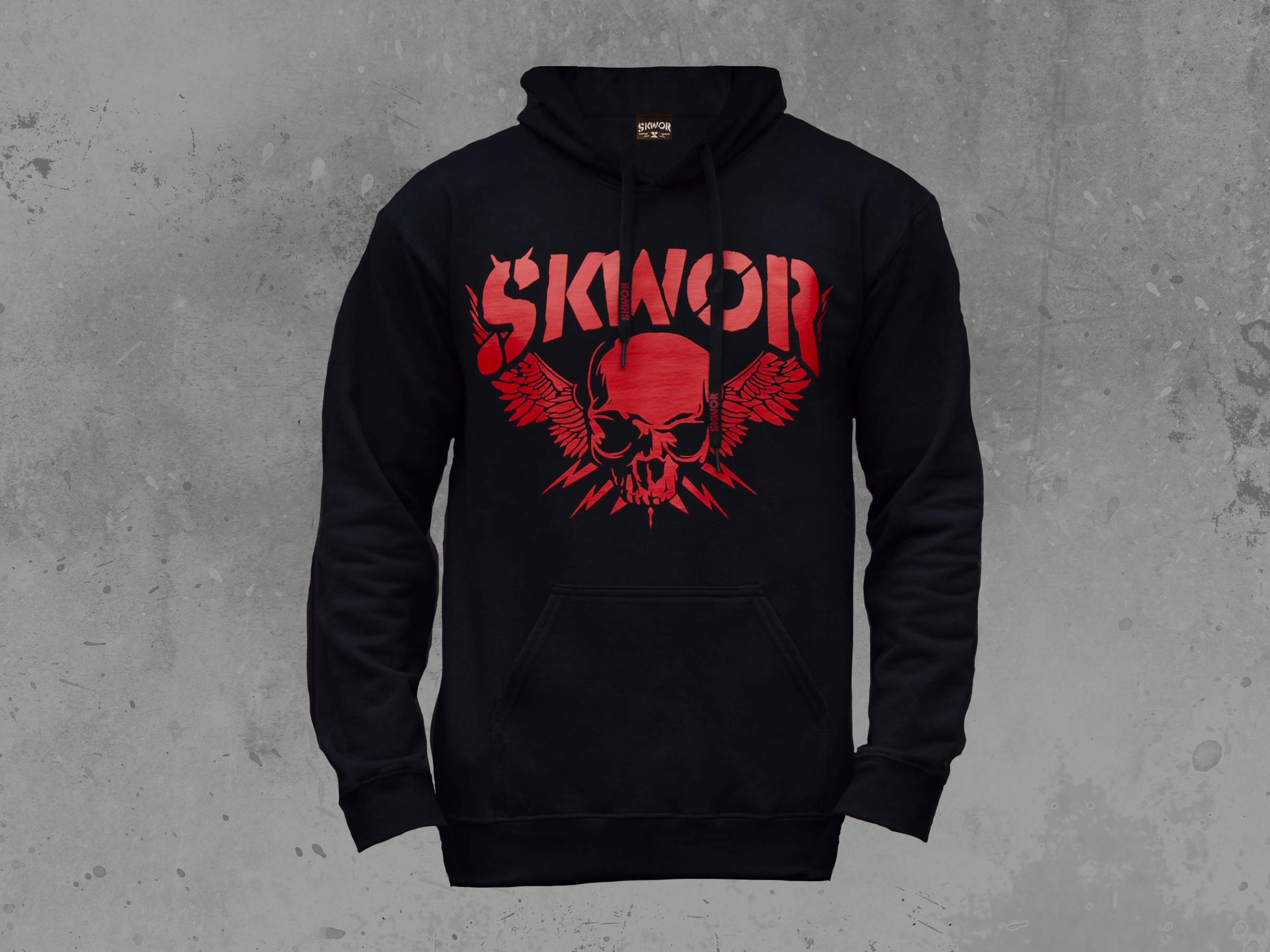 Klokanka red skull