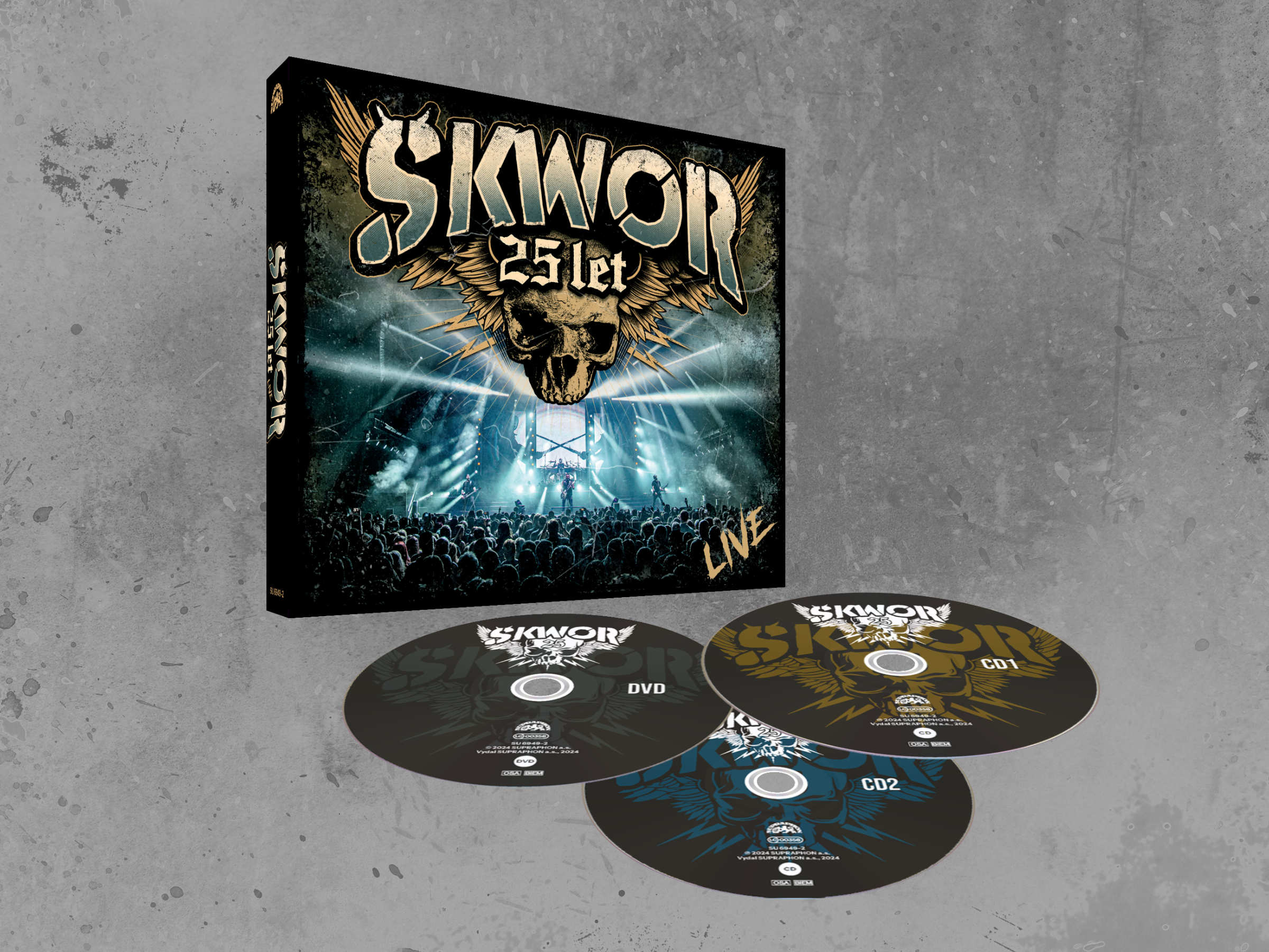 2CD/DVD 25 LET