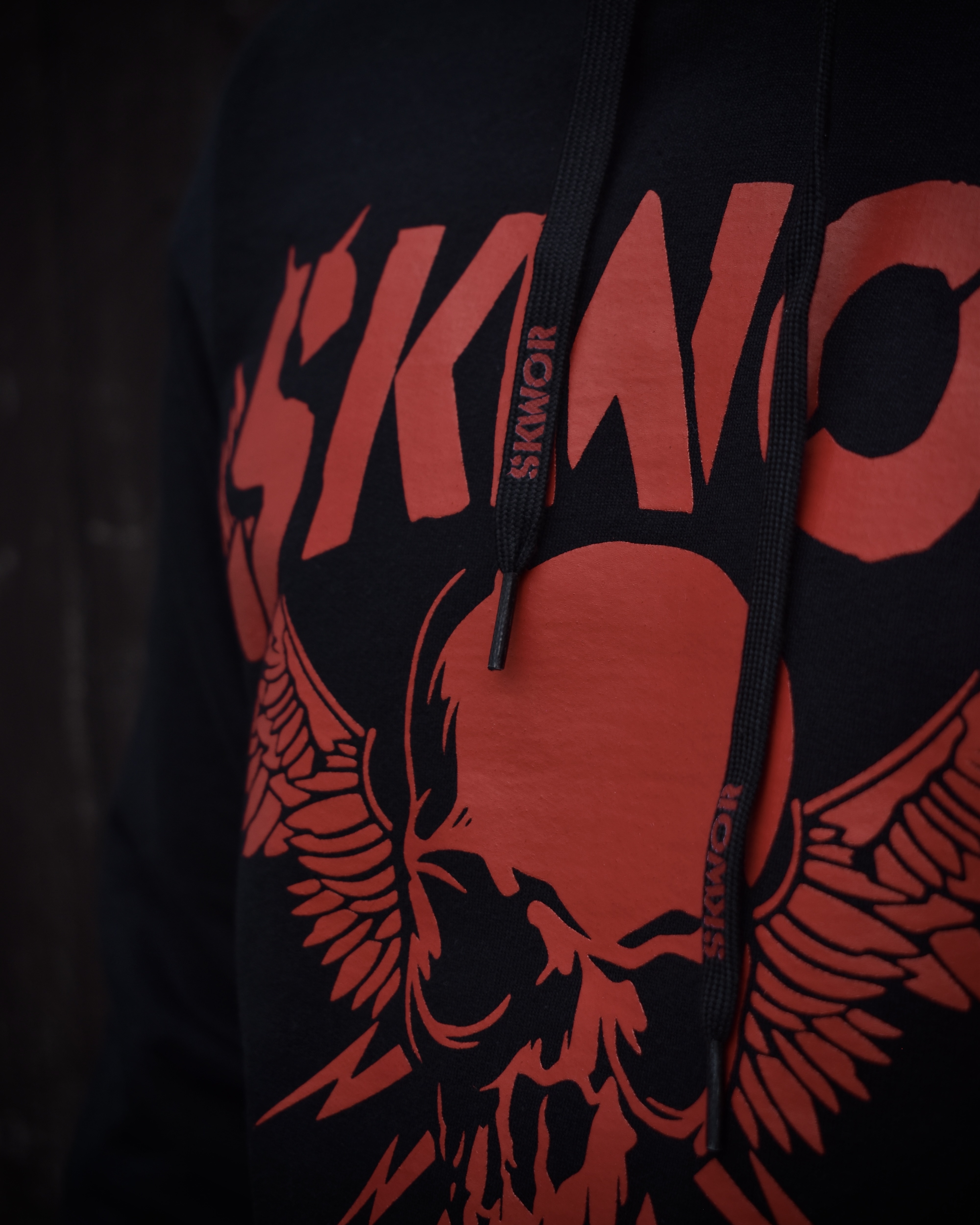 Klokanka red skull