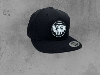 Snapback černý sil.Since